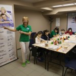 во время урока Гигиены у Оксаны Георгиевны