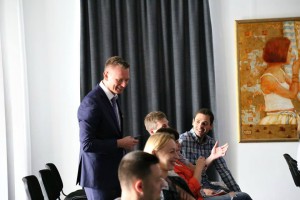 А.Половінщіков під час курсу